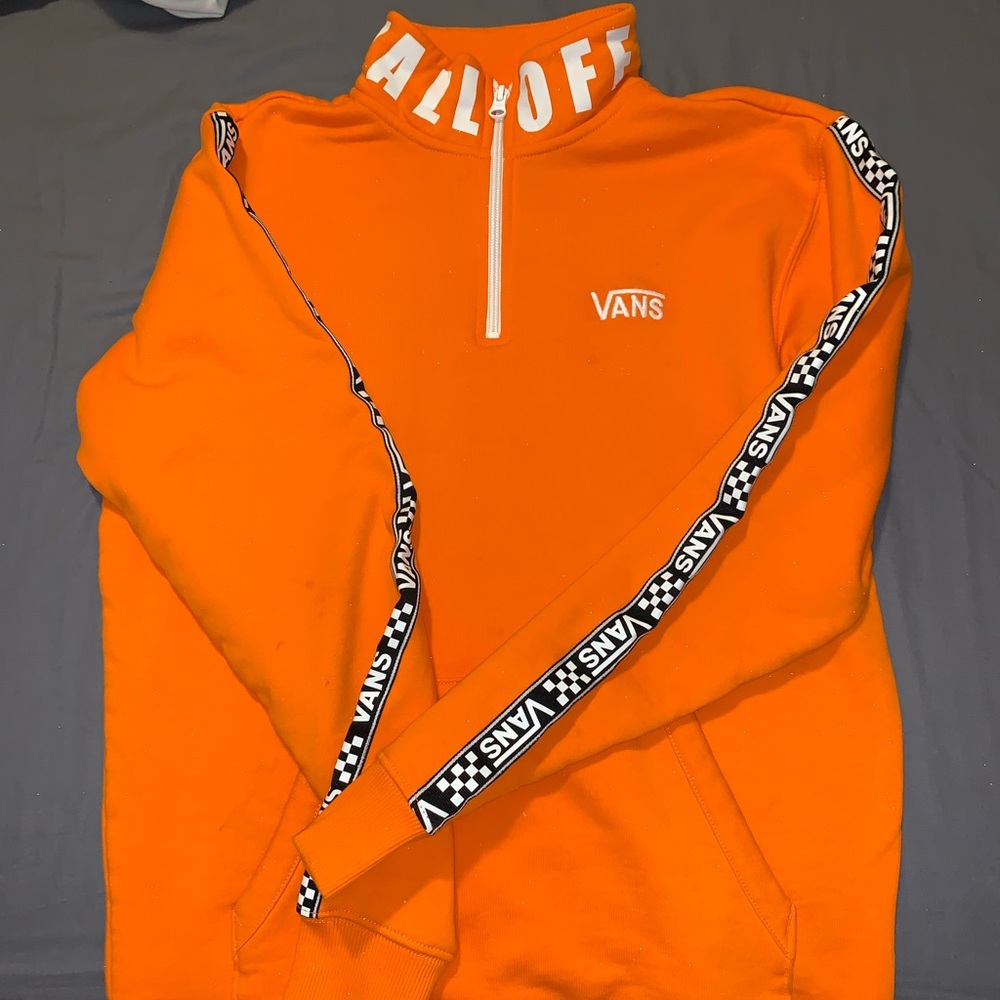 Vans fleece half-zip. Small. Worn once.